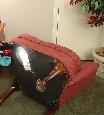 клопы в кресле